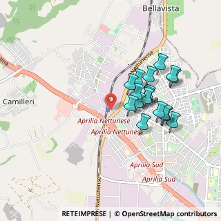 Mappa Via della Stazione, 04011 Aprilia LT, Italia (0.85412)