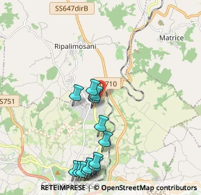 Mappa Via Nicola e Luigi Marinelli, 86025 Campobasso CB, Italia (2.47214)