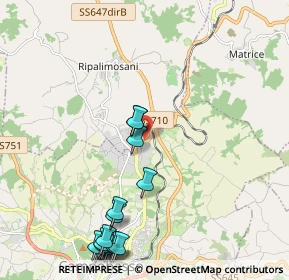 Mappa Via Nicola e Luigi Marinelli, 86025 Campobasso CB, Italia (2.83188)