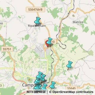 Mappa Via Nicola e Luigi Marinelli, 86025 Campobasso CB, Italia (3.50375)