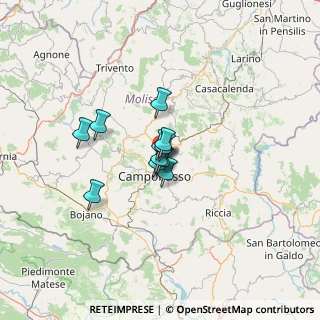Mappa Via Nicola e Luigi Marinelli, 86025 Campobasso CB, Italia (7.62636)