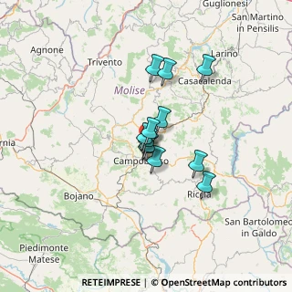 Mappa Via Nicola e Luigi Marinelli, 86025 Campobasso CB, Italia (9.0575)