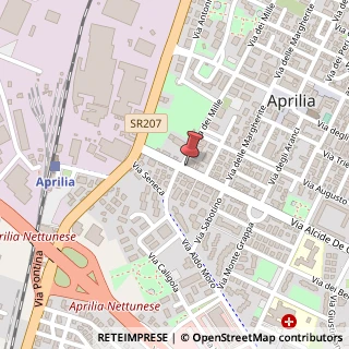 Mappa Via dei Mille, 2, 04011 Aprilia, Latina (Lazio)
