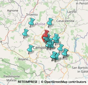 Mappa Via Gennaro Petti, 86025 Ripalimosani CB, Italia (10.85556)