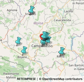 Mappa Via Gennaro Petti, 86025 Ripalimosani CB, Italia (10.70462)