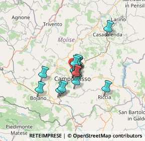 Mappa Via Gennaro Petti, 86025 Ripalimosani CB, Italia (8.20938)