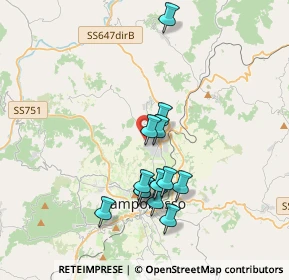 Mappa Via Gennaro Petti, 86025 Ripalimosani CB, Italia (3.51308)