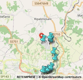 Mappa Via Gennaro Petti, 86025 Ripalimosani CB, Italia (2.50571)