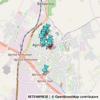 Mappa Via Giuseppe Verdi, 04011 Aprilia LT, Italia (0.56545)