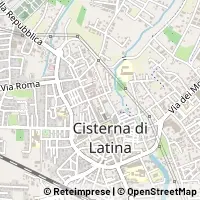 Hartă Cisterna di Latina