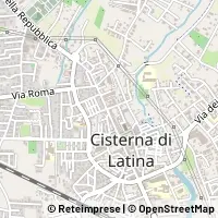 Hartă Cisterna di Latina