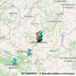 Mappa Via Giuseppe Ferro, 86025 Ripalimosani CB, Italia (7.74)