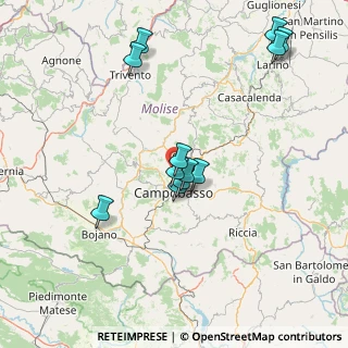 Mappa Via Giuseppe Ferro, 86025 Ripalimosani CB, Italia (15.62)