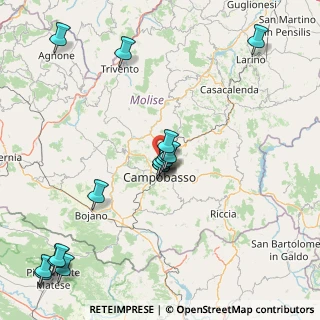 Mappa Via Giuseppe Ferro, 86025 Ripalimosani CB, Italia (20.03875)