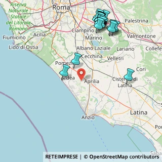 Mappa Via Brembo II, 04011 Aprilia LT, Italia (22.6925)
