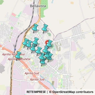 Mappa Via Tiziano, 04011 Aprilia LT, Italia (0.79357)