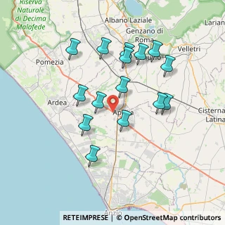 Mappa Via Pontina - SS148 Centro Commerciale Aprilia, 04011 Aprilia LT, Italia (7.32533)