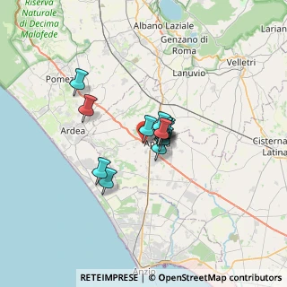 Mappa Via Pontina - SS148 Centro Commerciale Aprilia, 04011 Aprilia LT, Italia (4.01385)