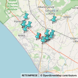 Mappa Via Tione, 04011 Aprilia LT, Italia (6.05)