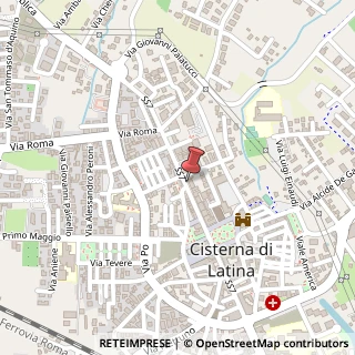 Mappa Corso della Repubblica, 155, 04012 Cisterna di Latina, Latina (Lazio)