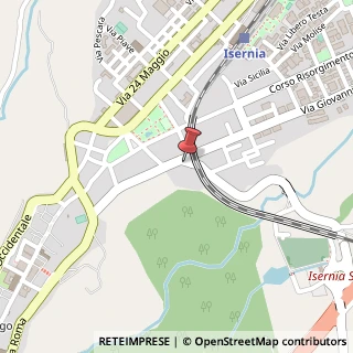 Mappa Via Santo Spirito, 22, 86170 Isernia, Isernia (Molise)