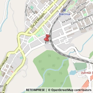 Mappa Via Kennedy, 98, 86170 Isernia, Isernia (Molise)