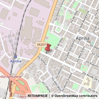 Mappa Via Giacomo Matteotti, 29 C, 04011 Aprilia, Latina (Lazio)