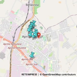 Mappa Via Merisi, 04011 Aprilia LT, Italia (0.63636)