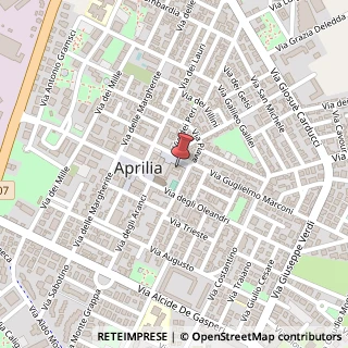 Mappa Piazza Roma, 04011 Aprilia LT, Italia, 04011 Aprilia, Latina (Lazio)