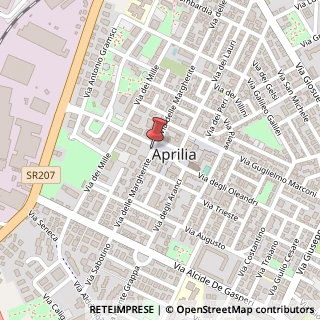 Mappa Piazza Roma, 3, 04011 Aprilia, Latina (Lazio)
