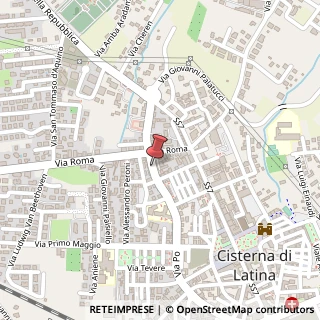 Mappa Via Antonio Vivaldi, 10, 04012 Cisterna di Latina, Latina (Lazio)