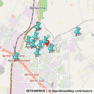 Mappa Via Raffaello Sanzio, 04011 Aprilia LT, Italia (0.84)