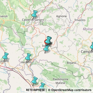 Mappa Via Giuseppe Saragat, 86170 Isernia IS, Italia (20.69182)