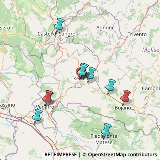 Mappa Via Giuseppe Saragat, 86170 Isernia IS, Italia (15.02636)