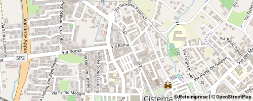 Mappa Cisterna di Latina