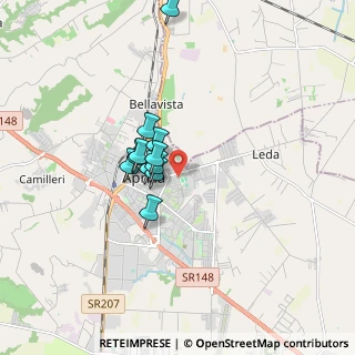 Mappa Via Aleandro Baldi, 04011 Aprilia LT, Italia (1.28818)