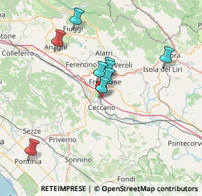 Mappa Via Cosa, 03023 Ceccano FR, Italia (22.14333)