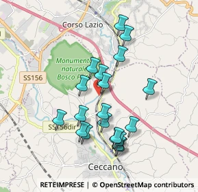 Mappa Via Cosa, 03023 Ceccano FR, Italia (1.7915)