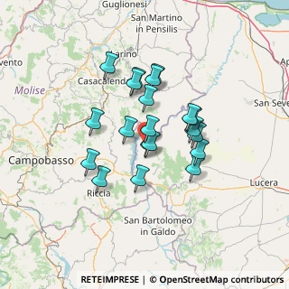 Mappa Via Giacomo Matteotti, 71030 Carlantino FG, Italia (11.342)