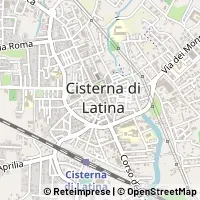Kaart Cisterna di Latina