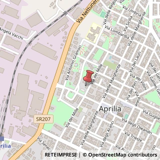 Mappa Via Giuseppe di Vittorio, 6, 04011 Aprilia, Latina (Lazio)