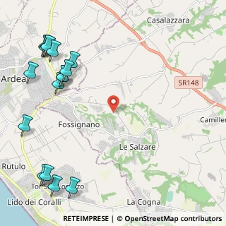 Mappa Via Acqua Solfa, 04011 Aprilia LT, Italia (3.3475)