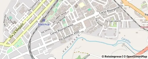 Mappa Isernia