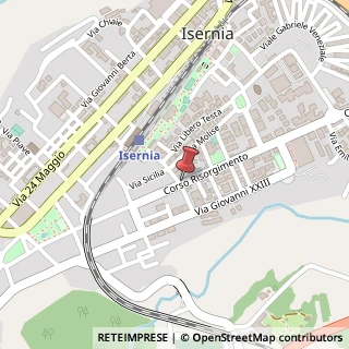 Mappa Corso Risorgimento, 87, 86170 Isernia, Isernia (Molise)