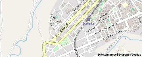 Mappa Isernia