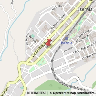 Mappa Corso Giuseppe Garibaldi, 93, 86170 Isernia, Isernia (Molise)