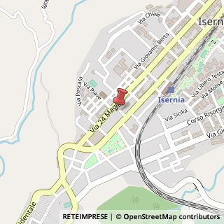 Mappa Via Farinacci, 11, 86170 Isernia, Isernia (Molise)
