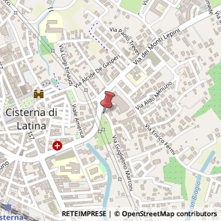 Mappa Via Monti Lepini, 04012 Cisterna di Latina, Latina (Lazio)