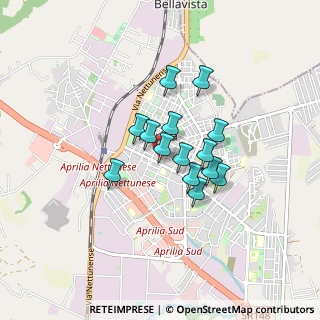 Mappa Via dei Pioppi, 04011 Aprilia LT, Italia (0.61929)