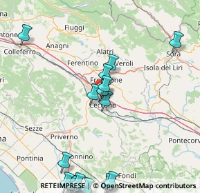 Mappa Via Colle S. Paolo, 03023 Ceccano FR, Italia (24.349)